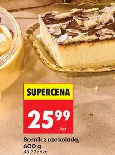 Biedronka Sernik z czekoladą, 600 g oferta