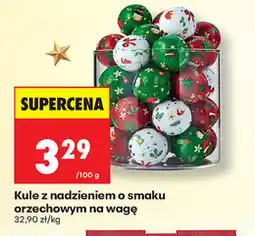Biedronka Kule z nadzieniem o smaku orzechowym na wagę oferta
