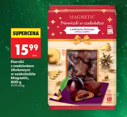 Biedronka Pierniki z nadzieniem śliwkowym w czekoladzie Magnetic, 800 g oferta