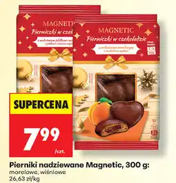Biedronka Pierniki nadziewane Magnetic, 300 g (morelowe, wiśniowe) oferta