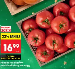 Biedronka Pomidor malinowy polski układany na wagę oferta