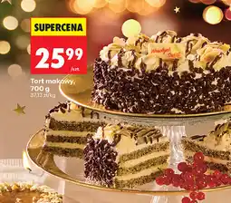 Biedronka Tort makowy, 700 g oferta