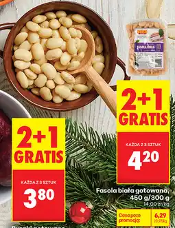 Biedronka Fasola biała gotowana, 450 g/300 g oferta