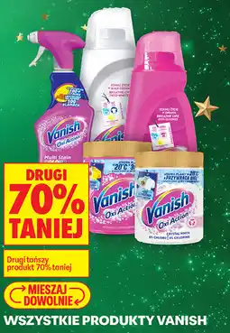 Biedronka Vanish produkty oferta