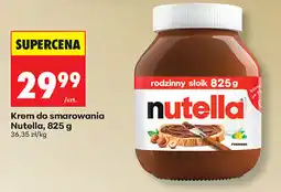 Biedronka Krem do smarowania Nutella, 825 g oferta