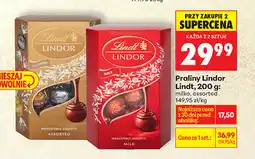 Biedronka Praliny Lindor Lindt, 200 g oferta