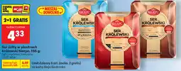 Biedronka Ser żółty w plastrach Królewski Sierpc, 135 g oferta