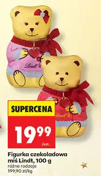 Biedronka Figurka czekoladowa miś Lindt oferta