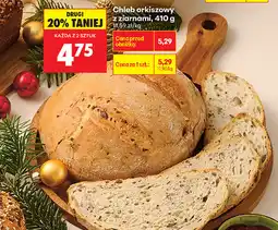 Biedronka Chleb orkiszowy z ziarnami, 410 g oferta