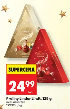 Biedronka Praliny Lindor Lindt, 125 g oferta