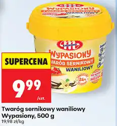 Biedronka Twaróg sernikowy waniliowy Wypasiony, 500 g oferta