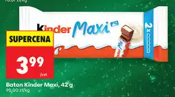 Biedronka Baton Kinder Maxi, 42 g oferta