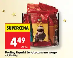 Biedronka Praliny figurki świąteczne na wagę oferta