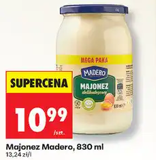 Biedronka Majonez Madero, 830 ml oferta