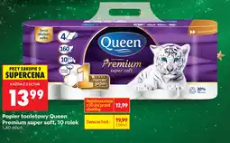 Biedronka Papier toaletowy Queen Premium super soft, 10 rolek oferta