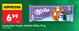 Biedronka Czekolada Tender Winter Milka, 90 g oferta