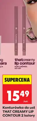 Biedronka Konturówka do ust THAT CREAMY LIP CONTOUR 2 kolory oferta