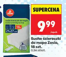 Biedronka Suche ściereczki do mopa Zosia, 18 szt oferta