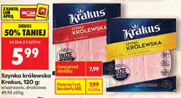Biedronka Szynka królewska Krakus, 120 g oferta