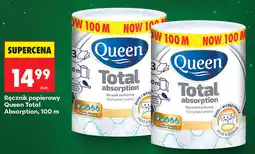 Biedronka Ręcznik papierowy Queen Total Absorption, 100 m oferta