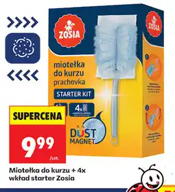 Biedronka Miotełka do kurzu + 4x wkład starter Zosia oferta