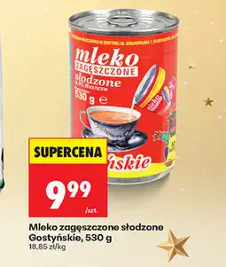 Biedronka Mleko zagęszczone słodzone Gostyńskie, 530 g oferta