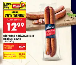 Biedronka Kiełbasa podwawelska Krakus, 510 g oferta