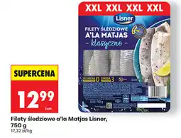 Biedronka Filety śledziowe a'la Matjas Lisner, 750 g oferta