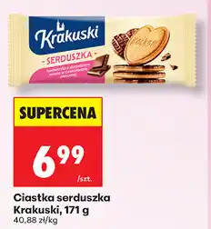 Biedronka Ciastka serduszka Krakuski, 171 g oferta