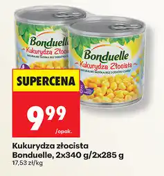 Biedronka Kukurydza złocista Bonduelle, 2x340 g/2x285 g oferta