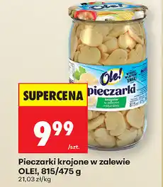 Biedronka Pieczarki krojone w zalewie OLE!, 815/475 g oferta