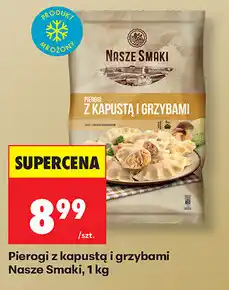 Biedronka Pierogi z kapustą i grzybami Nasze Smaki, 1 kg oferta