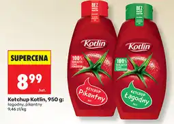 Biedronka Ketchup Kotlin, 950 g (łagodny, pikantny) oferta