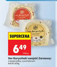 Biedronka Ser Koryciński swojski Zarzeczy, 100 g oferta