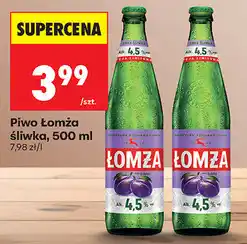 Biedronka Piwo Łomża Śliwka, 500 ml oferta