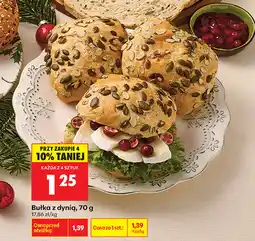 Biedronka Bułka z dynią, 70 g oferta
