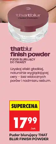 Biedronka that blur finish powder oferta
