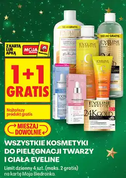 Biedronka Kosmetyki do pielęgnacji twarzy i ciała Eveline oferta