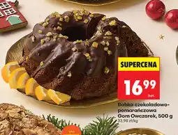 Biedronka Babka czekoladowo-pomarańczowa Gom Owczarek, 500 g oferta