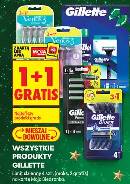 Biedronka Produkty Gillette oferta