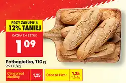 Biedronka Półbagietka, 110 g oferta