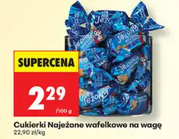 Biedronka Cukierki Najeżone wafelkowe na wagę oferta
