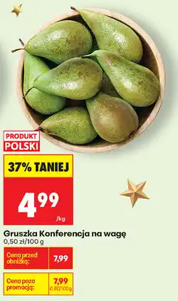 Biedronka Gruszka Konferencja na wagę oferta