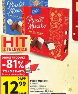 Intermarche E. Wedel Ptasia Mleczko oferta