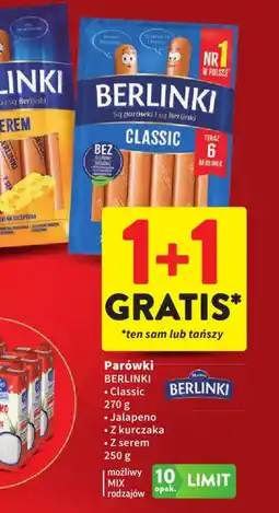 Intermarche Berlinki Parówki oferta
