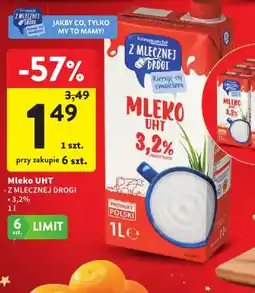 Intermarche Z Mlecznej Drogi Mleko UHT oferta