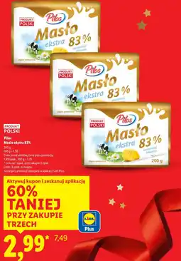 Lidl Masło Pilos oferta