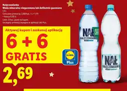 Lidl Woda mineralna Nałęczowianka oferta