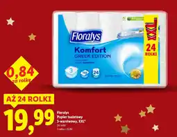 Lidl Papier toaletowy Floralys oferta
