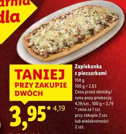 Lidl Zapiekanka oferta